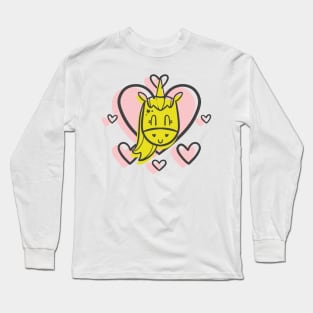 Doodle Unicorn Long Sleeve T-Shirt